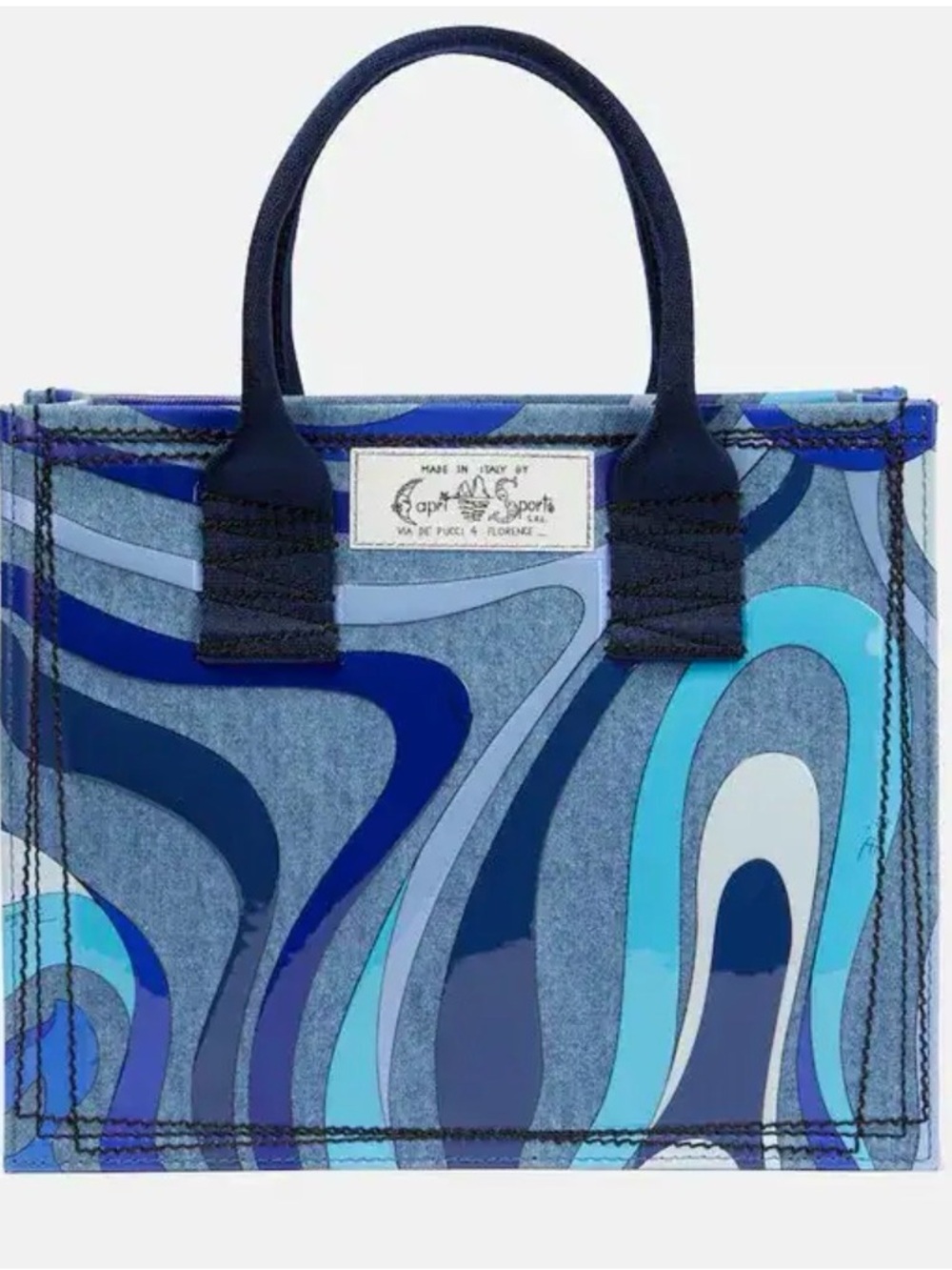 Emilio Pucci Marmo Tote NEW NWT